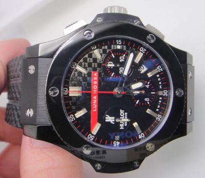 Hublot Luna Rossa Replica Watch - BIG BANG Ceramic & Carbon Fiber Case